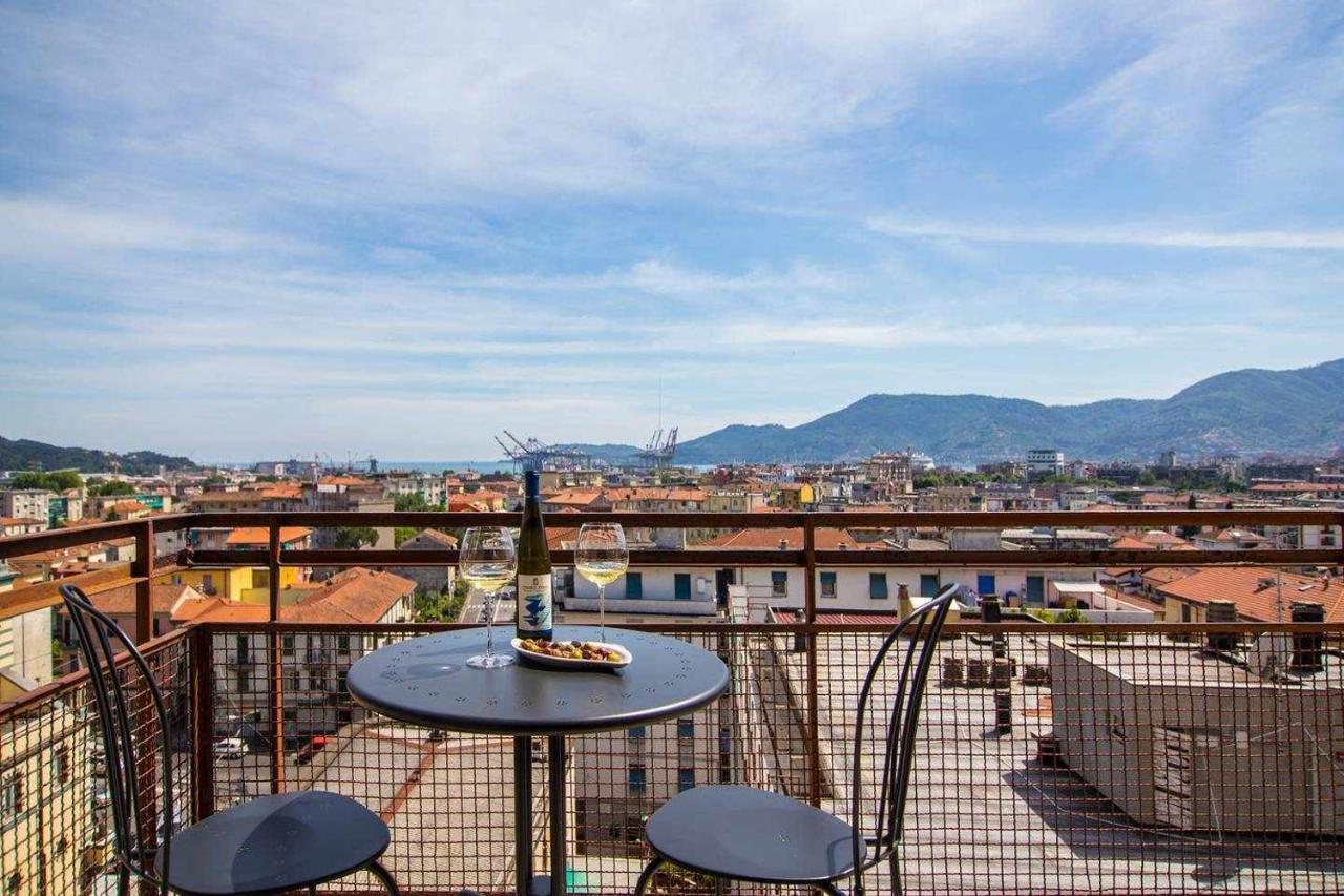 Residenza Franca Vista Panoramica Apartman La Spezia Kültér fotó