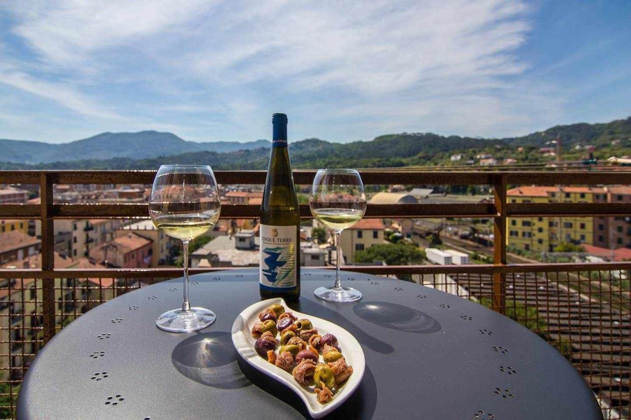 Residenza Franca Vista Panoramica Apartman La Spezia Kültér fotó